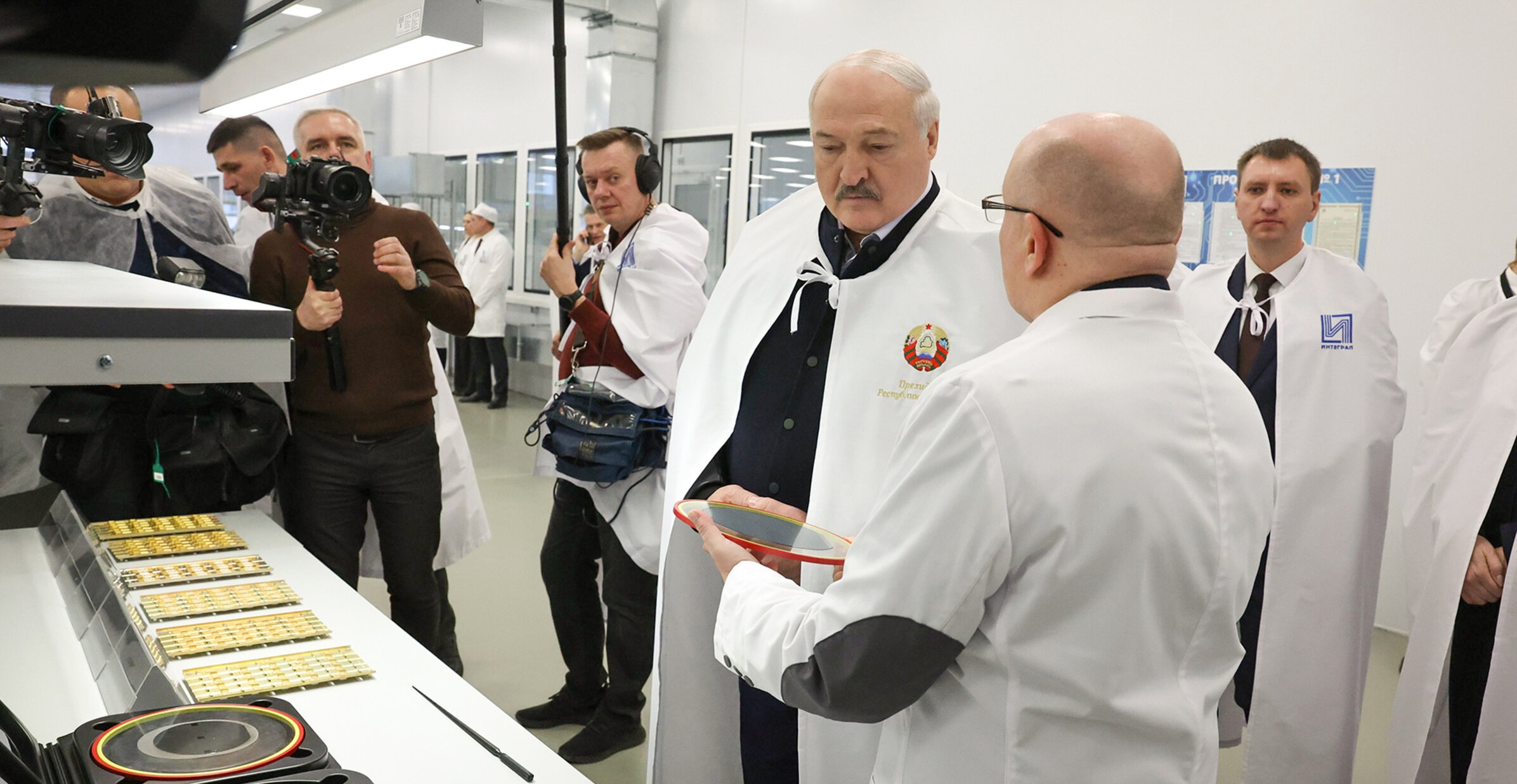 Aleksandr Lukashenko poseshaet «Integral»